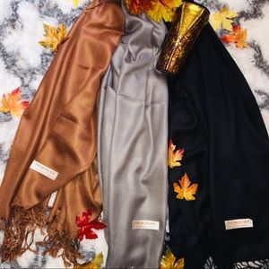 3 Pashmina Scarves LAST BUNDLE